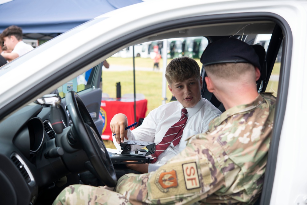 Air Force members join community in Cambridgeshire County Day