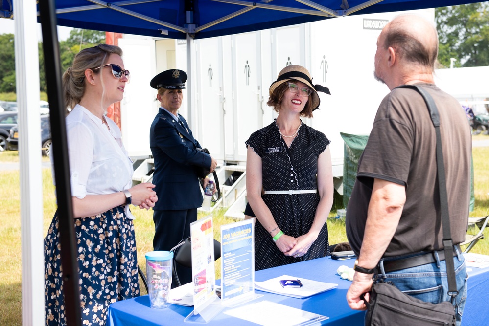 Air Force members join community in Cambridgeshire County Day