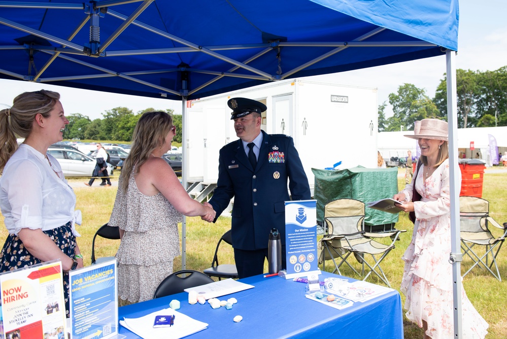 Air Force members join community in Cambridgeshire County Day