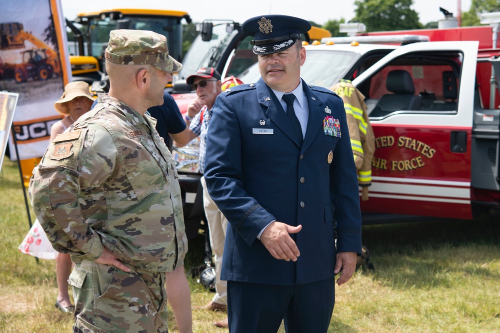Air Force members join community in Cambridgeshire County Day