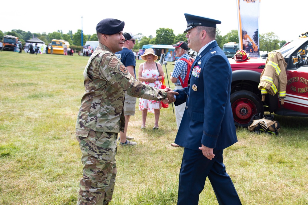 Air Force members join community in Cambridgeshire County Day