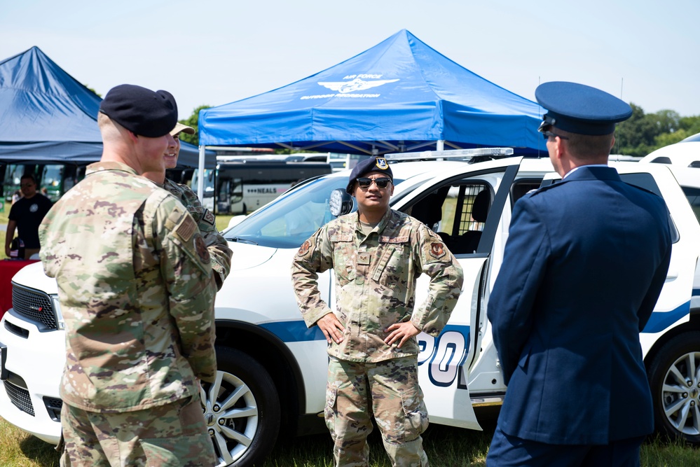 Air Force members join community in Cambridgeshire County Day