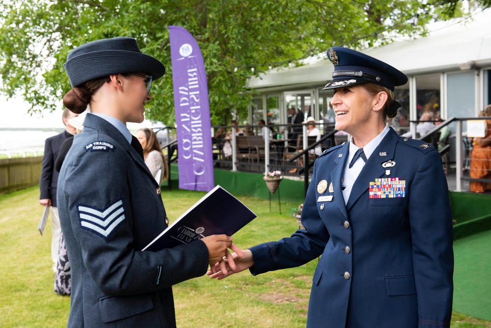 Air Force members join community in Cambridgeshire County Day