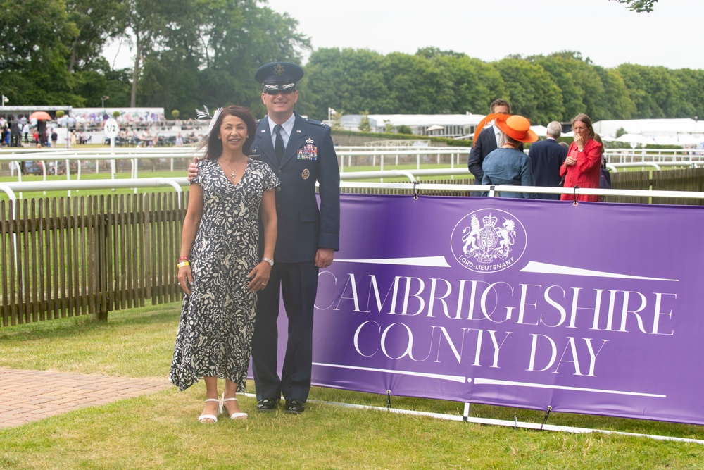 Air Force members join community in Cambridgeshire County Day