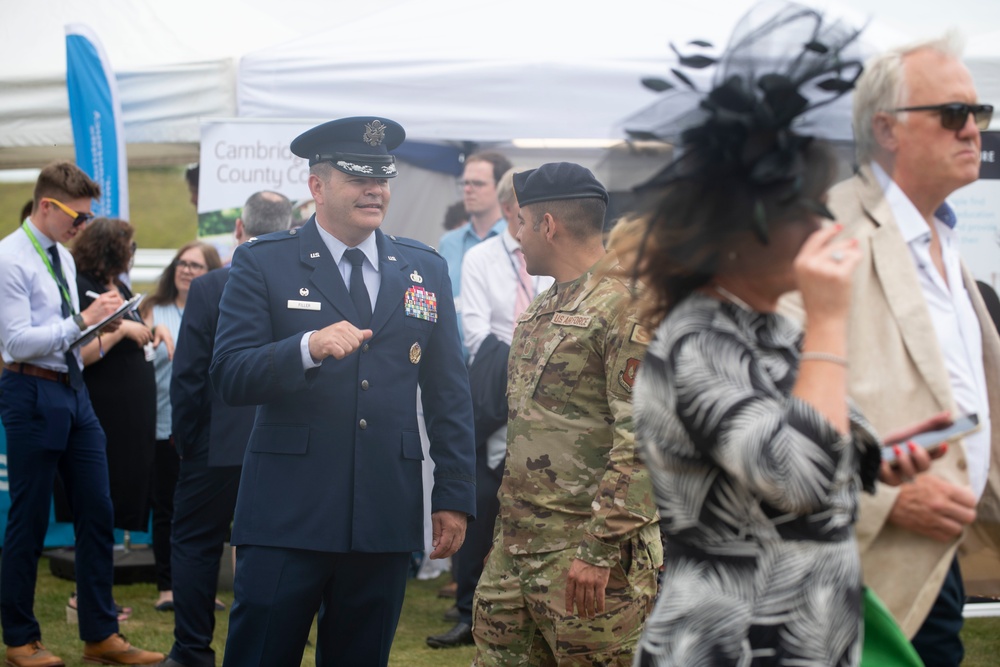 Air Force members join community in Cambridgeshire County Day