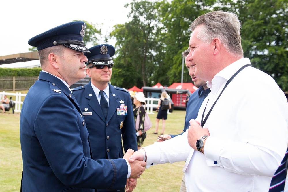 Air Force members join community in Cambridgeshire County Day