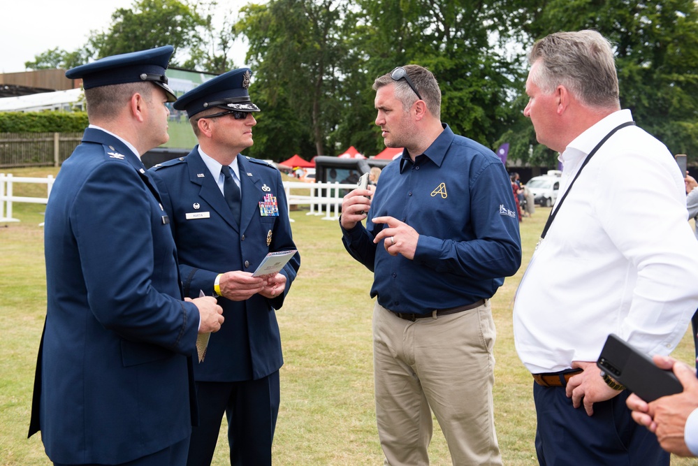 Air Force members join community in Cambridgeshire County Day