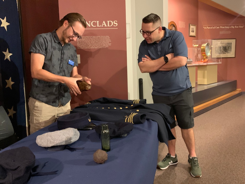 Hands on History at Naval Museum