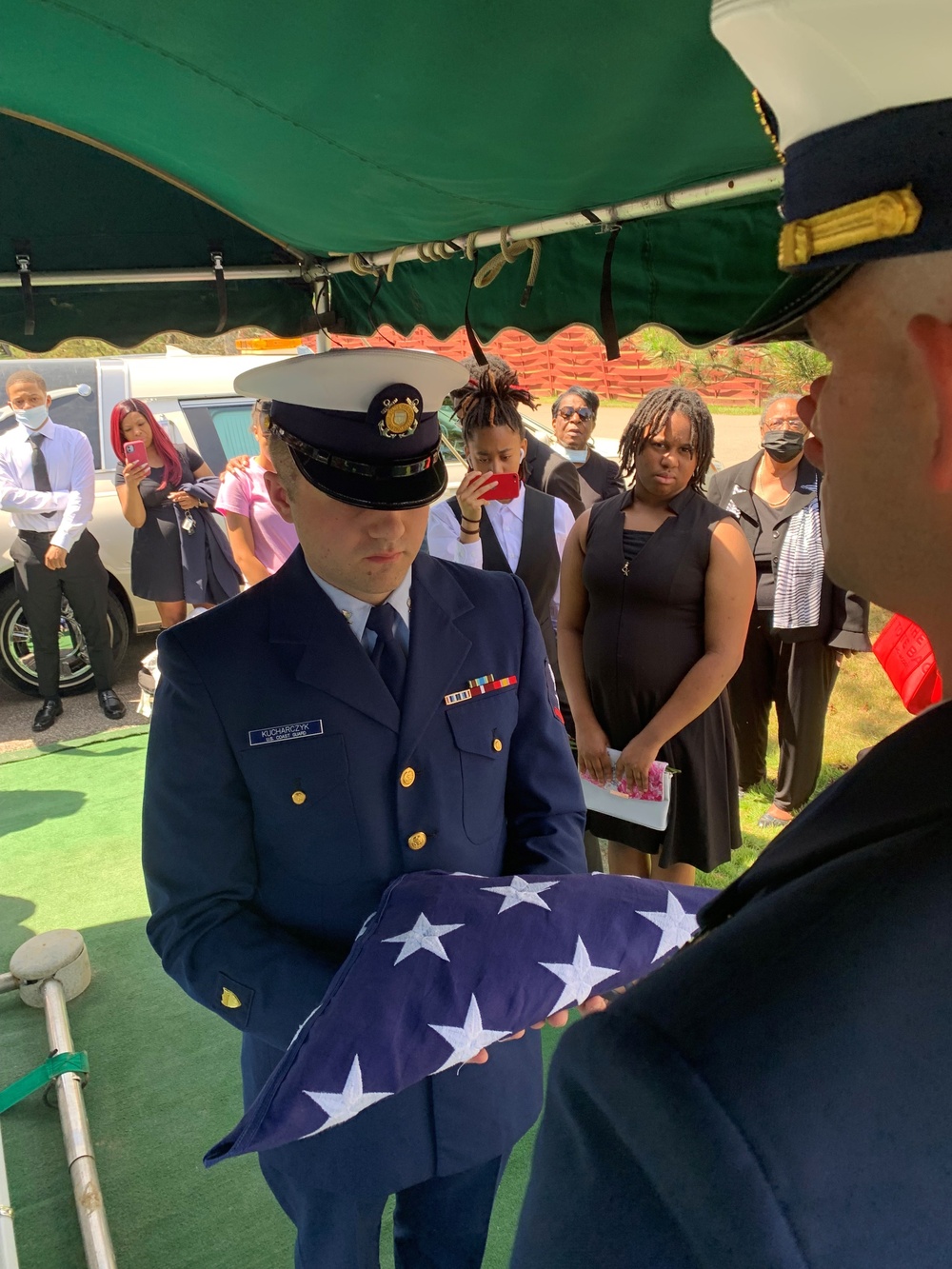 Military Funeral Honors for Retired Chief Warrant Officer