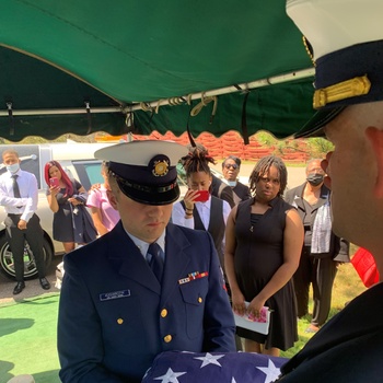 Military Funeral Honors for Retired Chief Warrant Officer