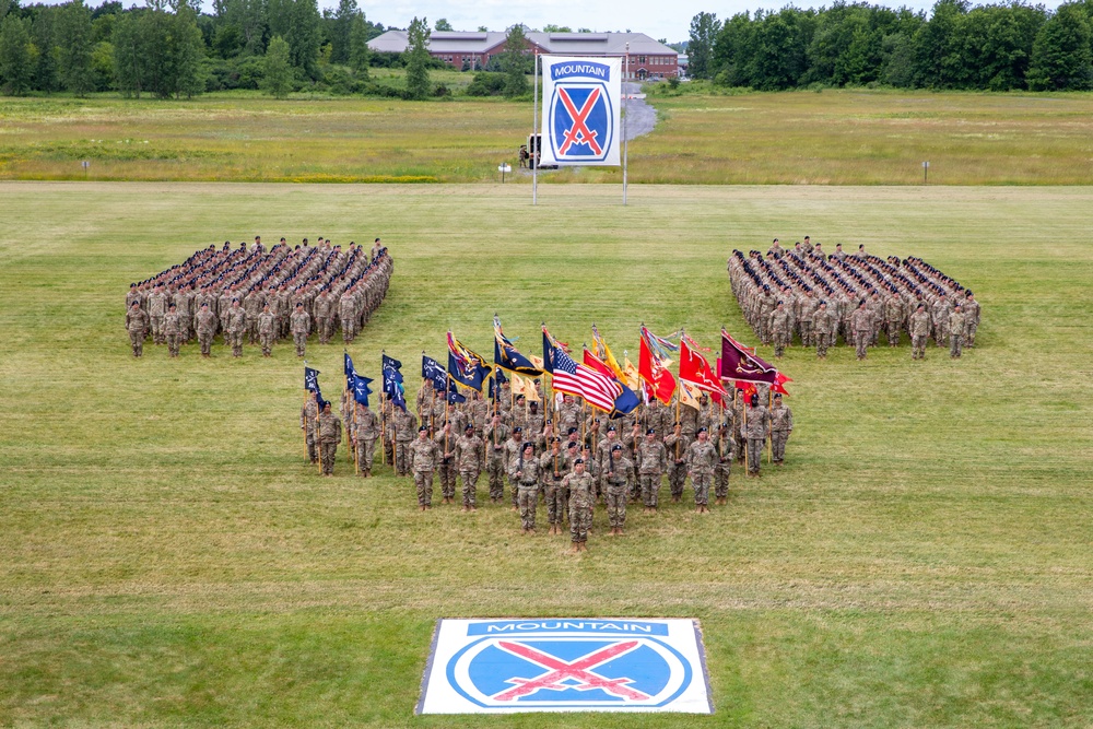 2nd Brigade Combat Team, 10th Mountain Division Change of Command Ceremony 2022