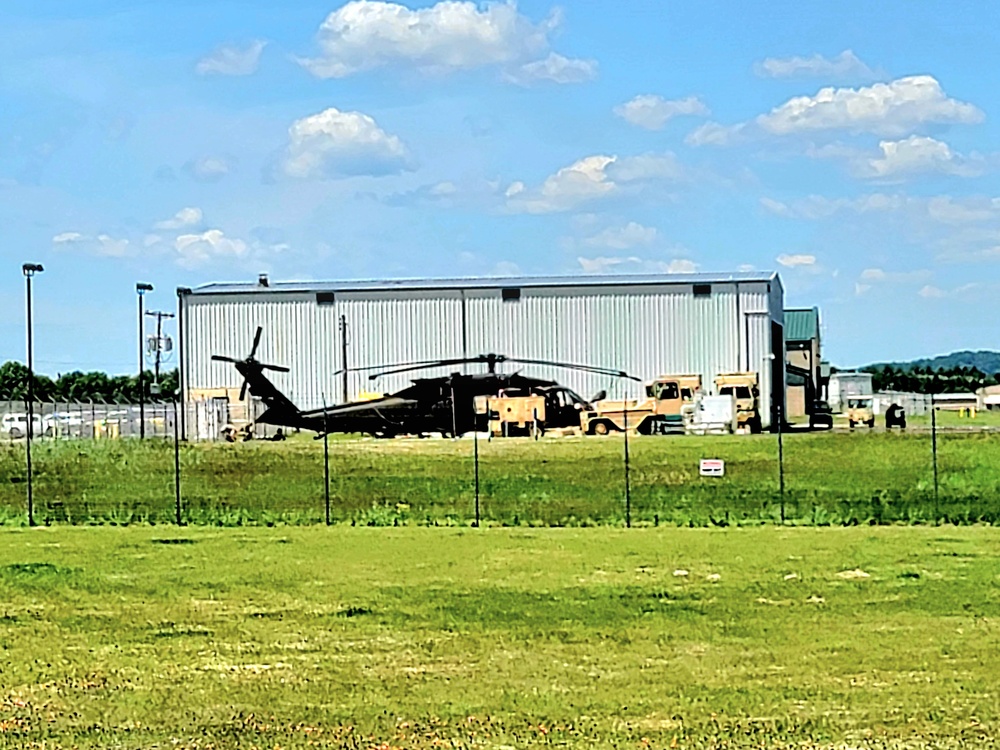 Wisconsin National Guard’s 1st Battalion, 147th Aviation Regiment conducts training at Fort McCoy