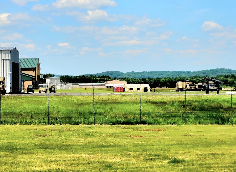 Wisconsin National Guard’s 1st Battalion, 147th Aviation Regiment conducts training at Fort McCoy