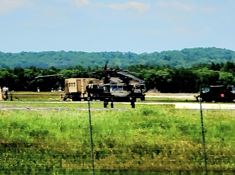 Wisconsin National Guard’s 1st Battalion, 147th Aviation Regiment conducts training at Fort McCoy