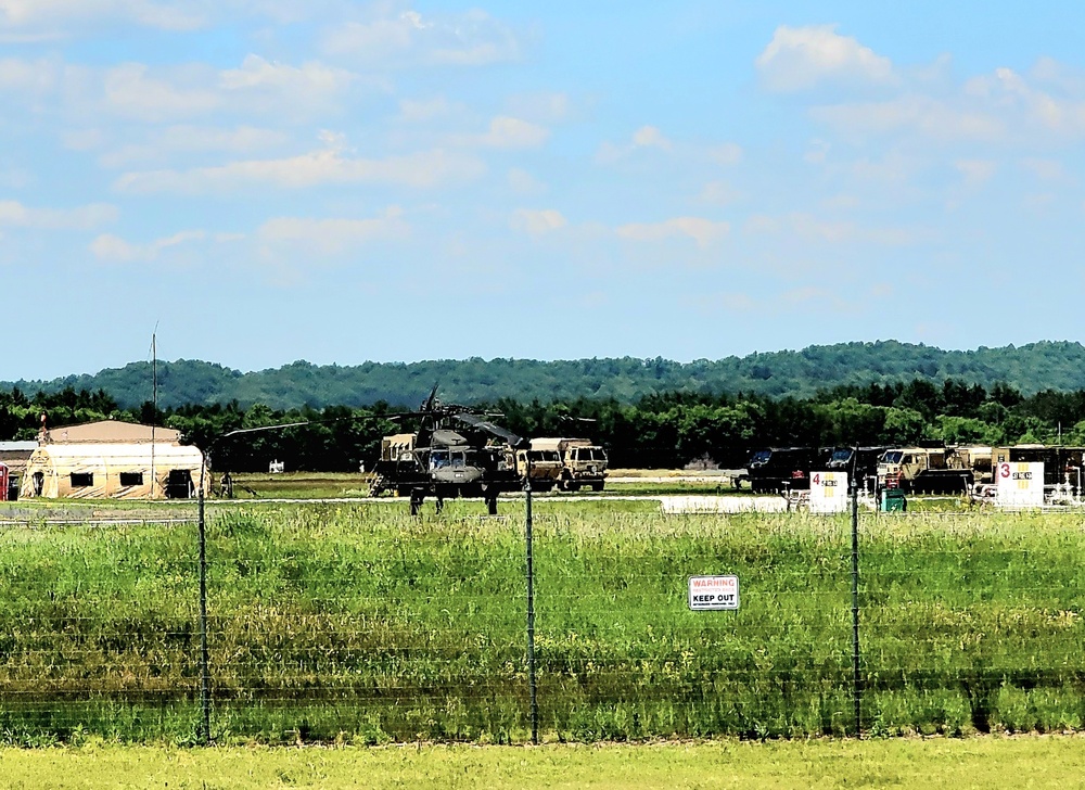 Wisconsin National Guard’s 1st Battalion, 147th Aviation Regiment conducts training at Fort McCoy