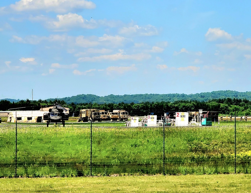 Wisconsin National Guard’s 1st Battalion, 147th Aviation Regiment conducts training at Fort McCoy