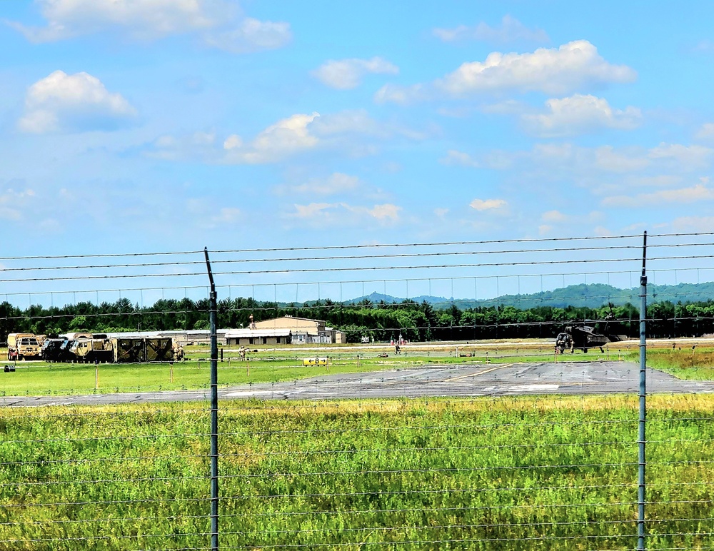 Wisconsin National Guard’s 1st Battalion, 147th Aviation Regiment conducts training at Fort McCoy