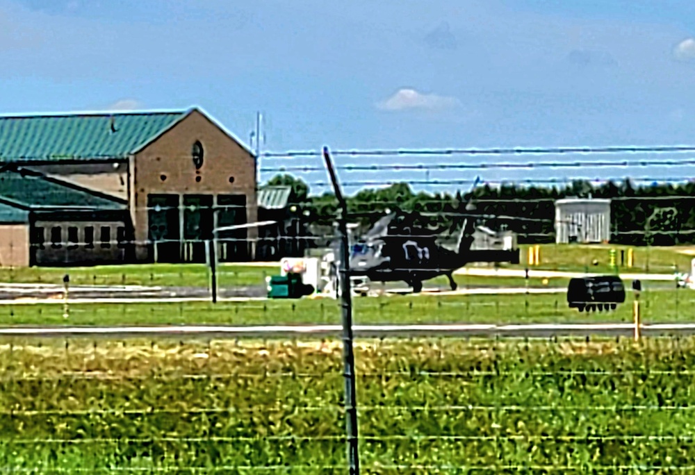 Wisconsin National Guard’s 1st Battalion, 147th Aviation Regiment conducts training at Fort McCoy