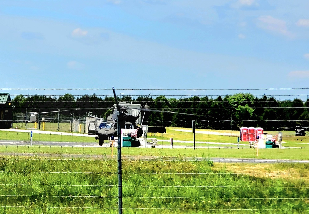 Wisconsin National Guard’s 1st Battalion, 147th Aviation Regiment conducts training at Fort McCoy