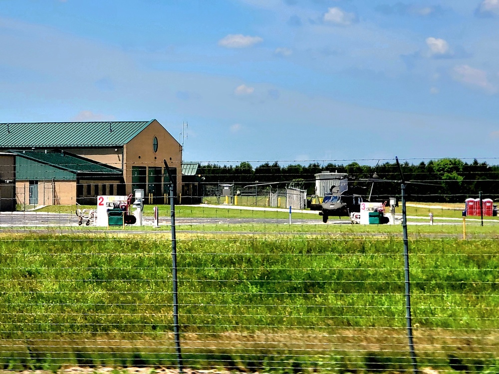 Wisconsin National Guard’s 1st Battalion, 147th Aviation Regiment conducts training at Fort McCoy