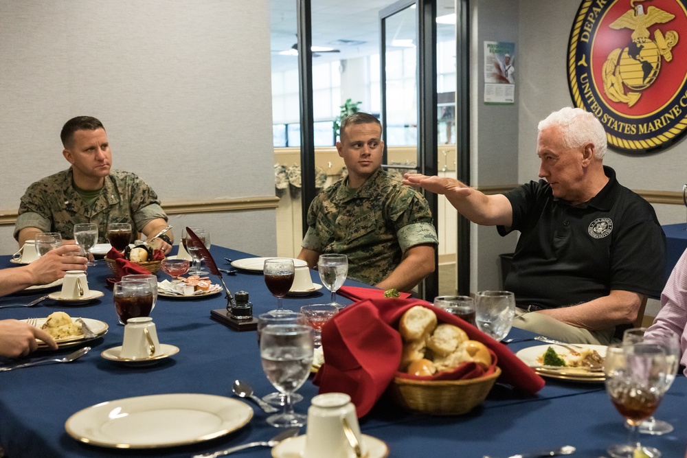 U.S. Rep. Greg Pence visits Marine Corps Security Forces Regiment