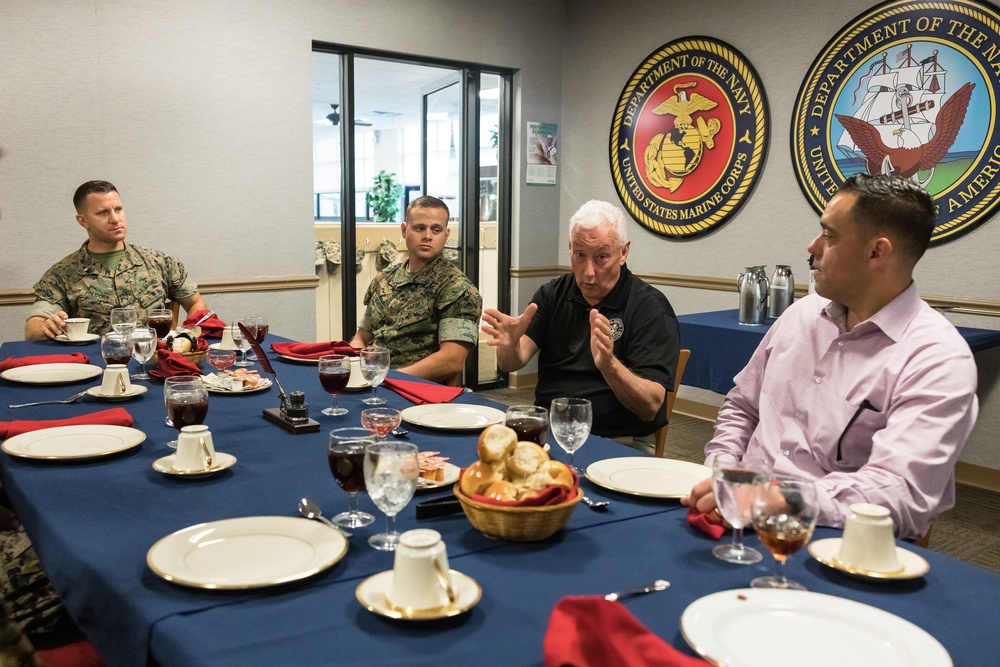 U.S. Rep. Greg Pence visits Marine Corps Security Forces Regiment