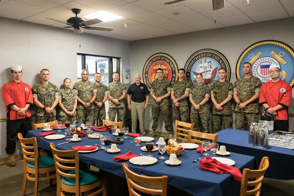 U.S. Rep. Greg Pence visits Marine Corps Security Forces Regiment
