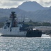 Mexican Navy frigate ARM Benito Juarez (F-101) arrives at Pearl Harbor for RIMPAC 2022