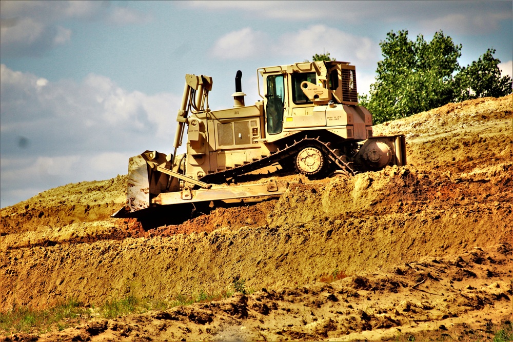 Wisconsin National Guard engineers support Fort McCoy troop project