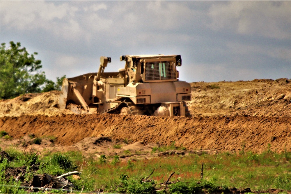 Wisconsin National Guard engineers support Fort McCoy troop project