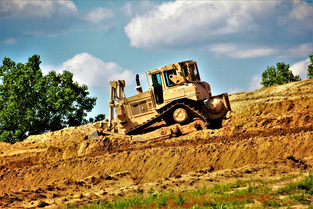 Wisconsin National Guard engineers support Fort McCoy troop project