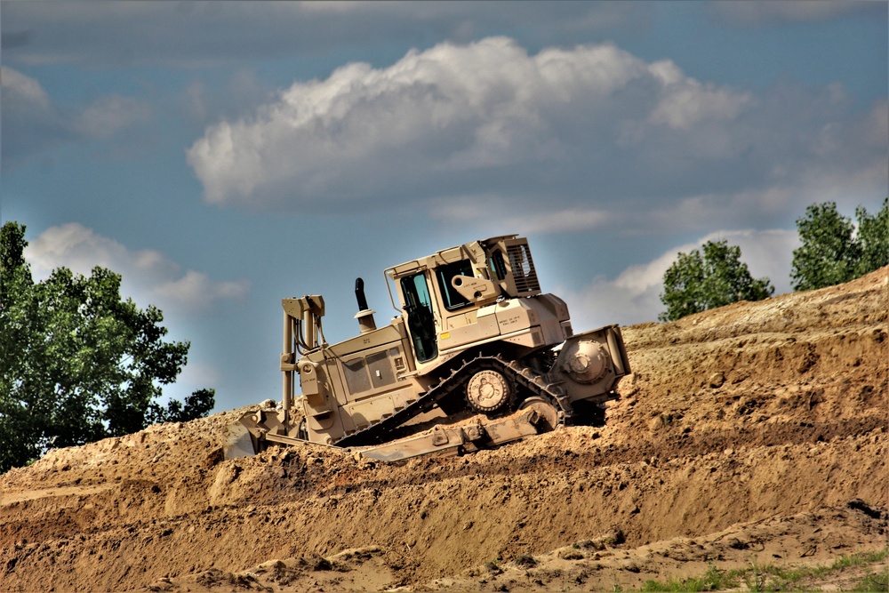 Wisconsin National Guard engineers support Fort McCoy troop project