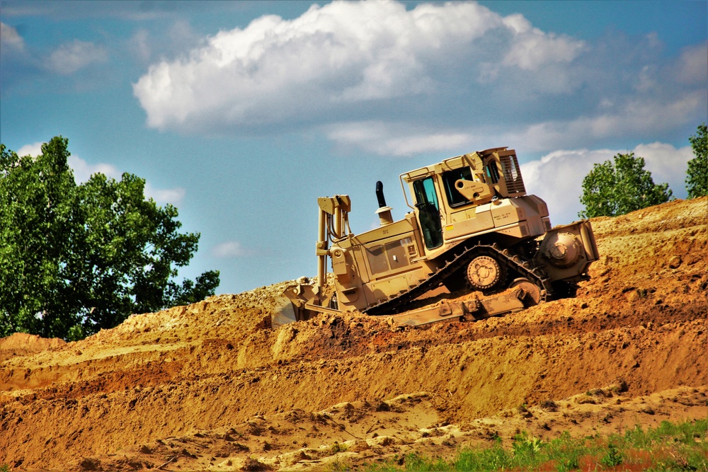 Wisconsin National Guard engineers support Fort McCoy troop project