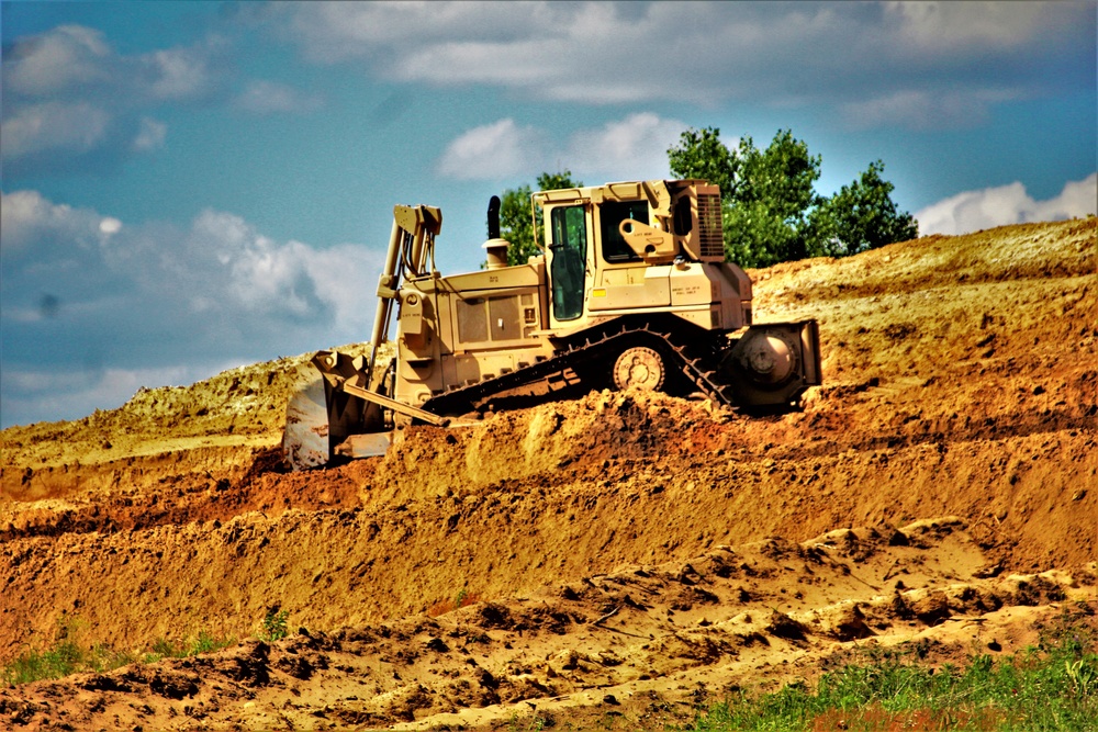 Wisconsin National Guard engineers support Fort McCoy troop project