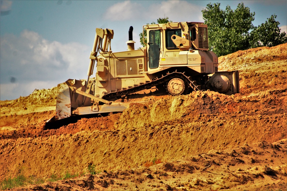 Wisconsin National Guard engineers support Fort McCoy troop project