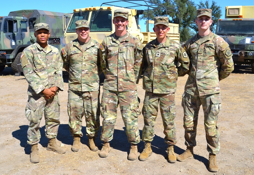 The B Co 98th Signal Battalion supports the CSTX at FHL