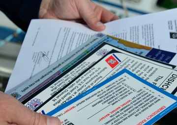 Coast Guard inspectors with Sector Anchorage’s Marine Safety Task Force conduct commercial fishing vessel safety exams