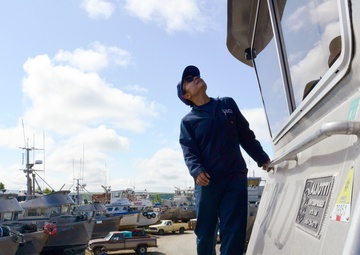 Coast Guard inspectors with Sector Anchorage’s Marine Safety Task Force conduct commercial fishing vessel safety exams