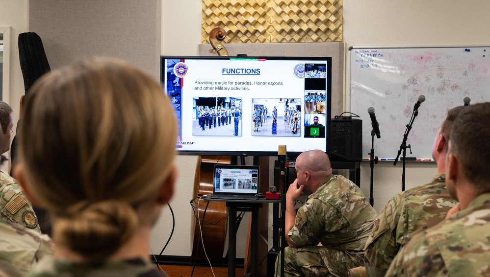 US, Philippine Air Force bands participate in virtual subject matter expert exchange