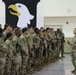 Elements of 101st Airborne Division join Strike on deployment to Europe