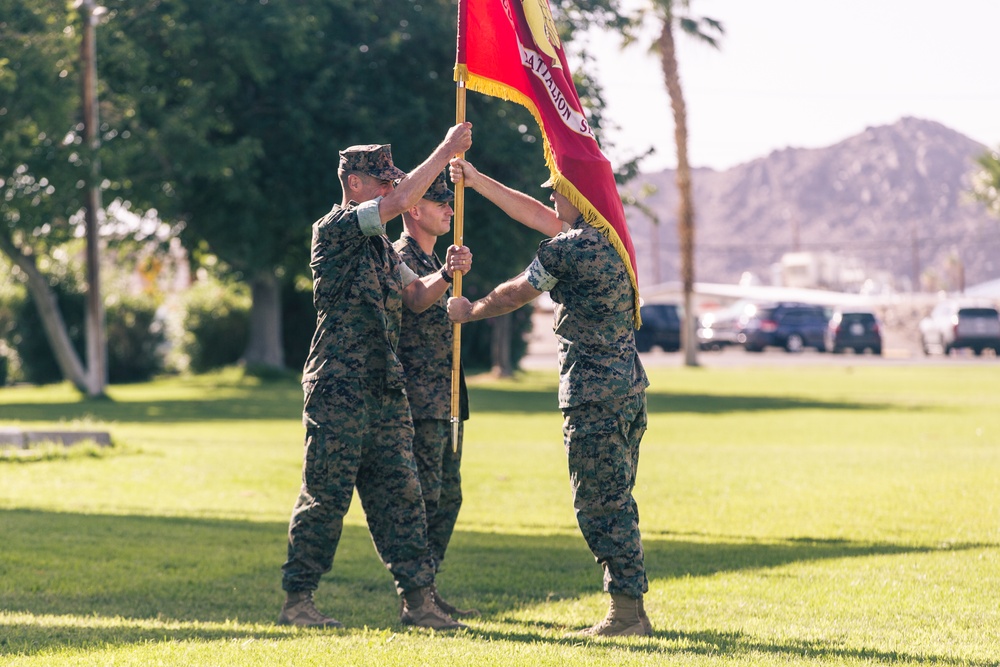 2/7 receives new commanding officer during ceremony