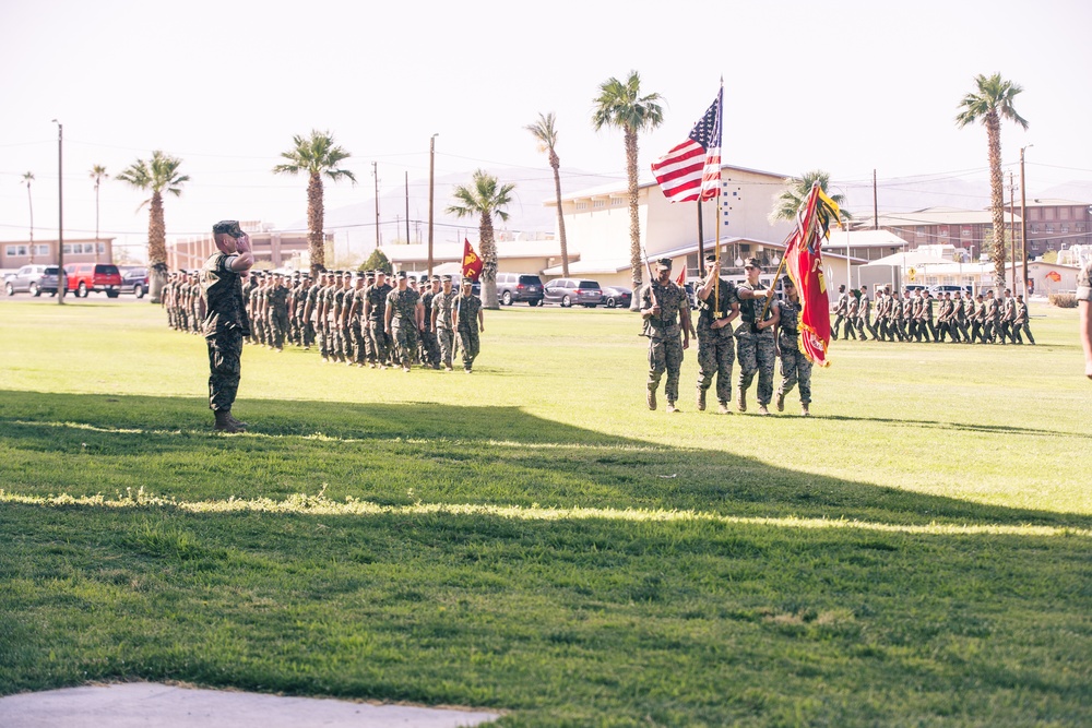 2/7 receives new commanding officer during ceremony