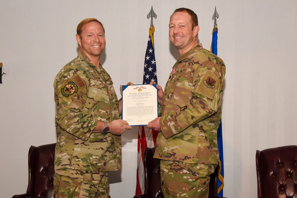 355 CPTS Change of Command