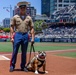 Cpl. Manny Attends San Diego Padres Game