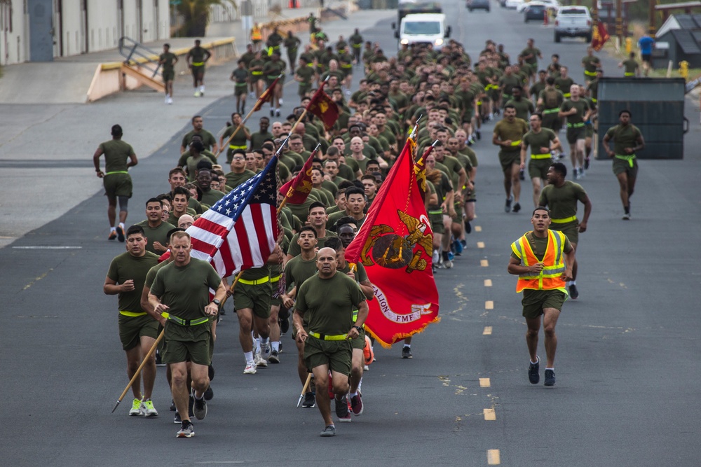 1st Supply Battalion Run