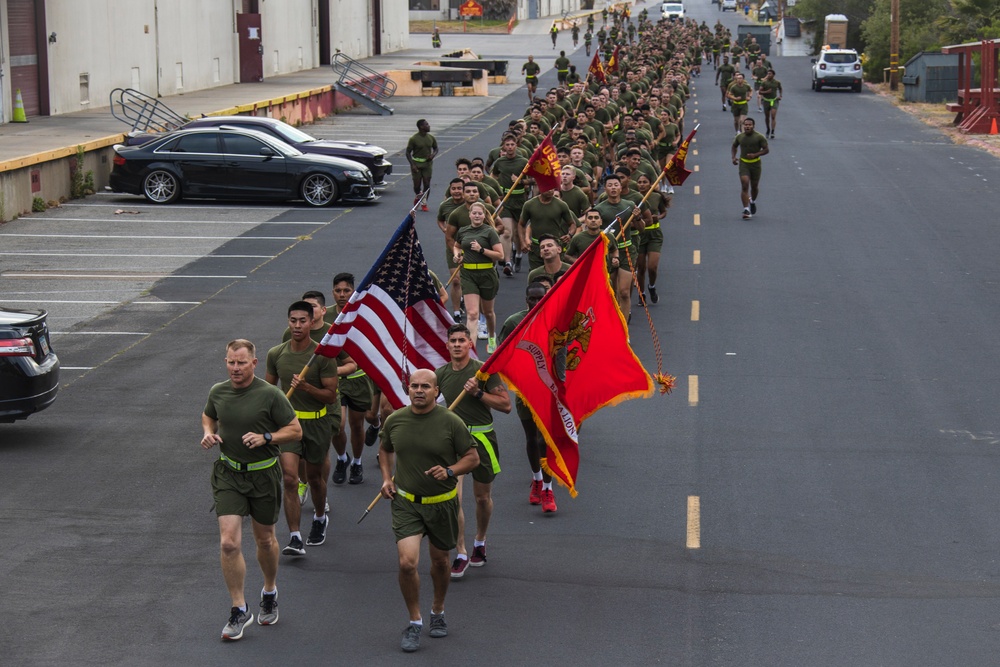 1st Supply Battalion Run