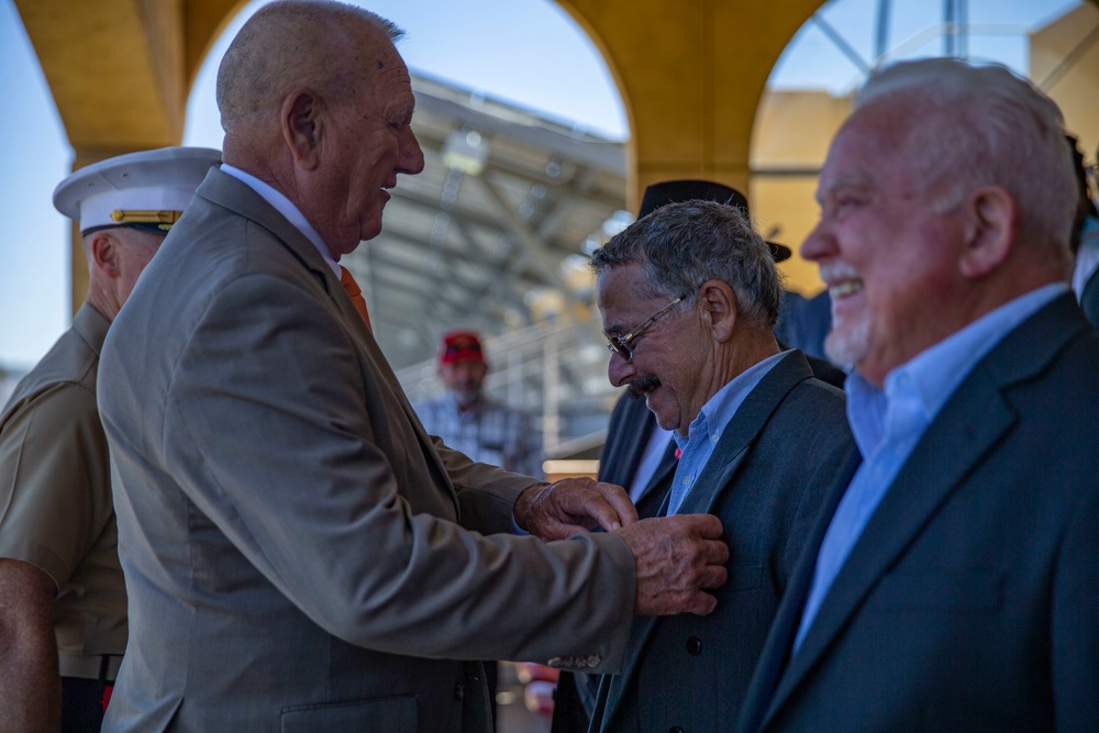 Three Vietnam War Veterans Receive the Bronze Star Medal