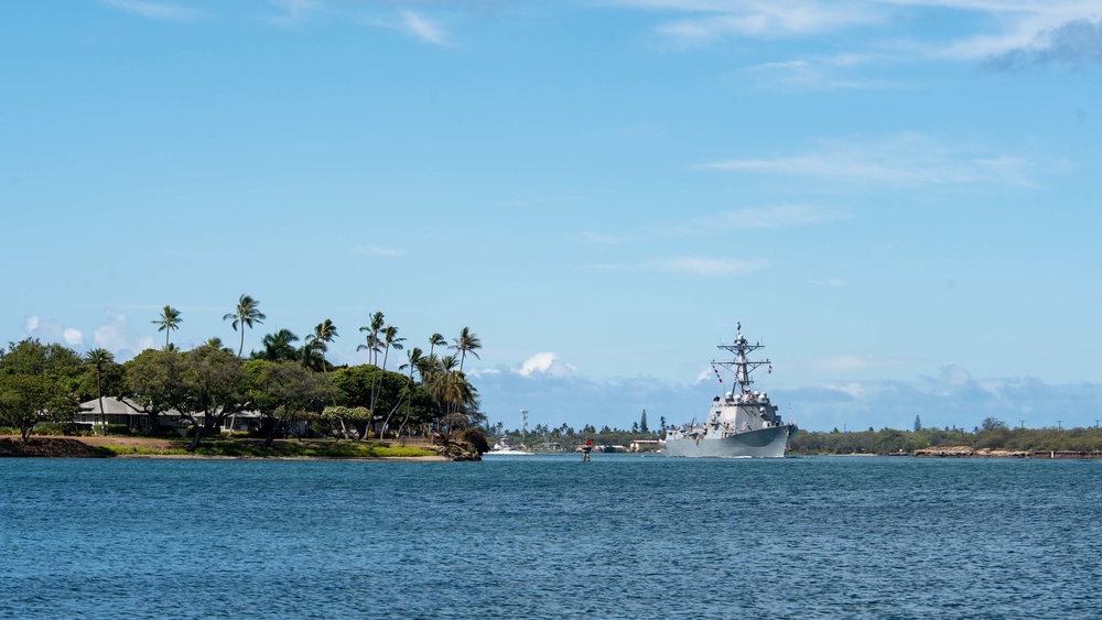 USS Gridley arrives to Pearl Harbor for RIMPAC 2022 USS Gridley arrives to Pearl Harbor for RIMPAC 2022