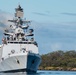 Indian Navy Frigate INS Satpura (F48) arrives to Pearl Harbor for RIMPAC 2022