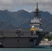 Japan Maritime Self-Defense Force Helicopter Destroyer JS Izumo (DDH-183) arrives at Pearl Harbor for RIMPAC 2022